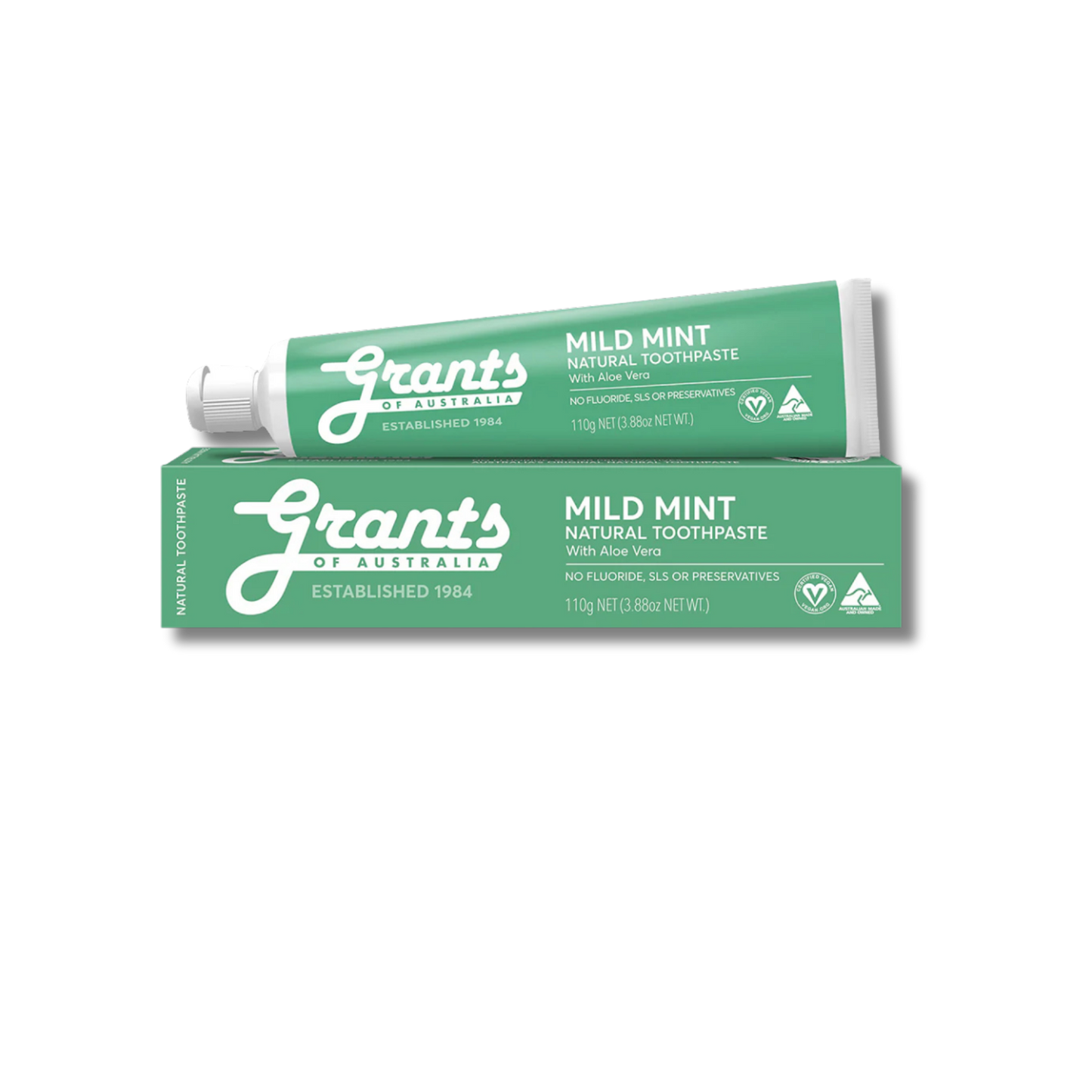 Grants Toothpaste Mild Mint 110g