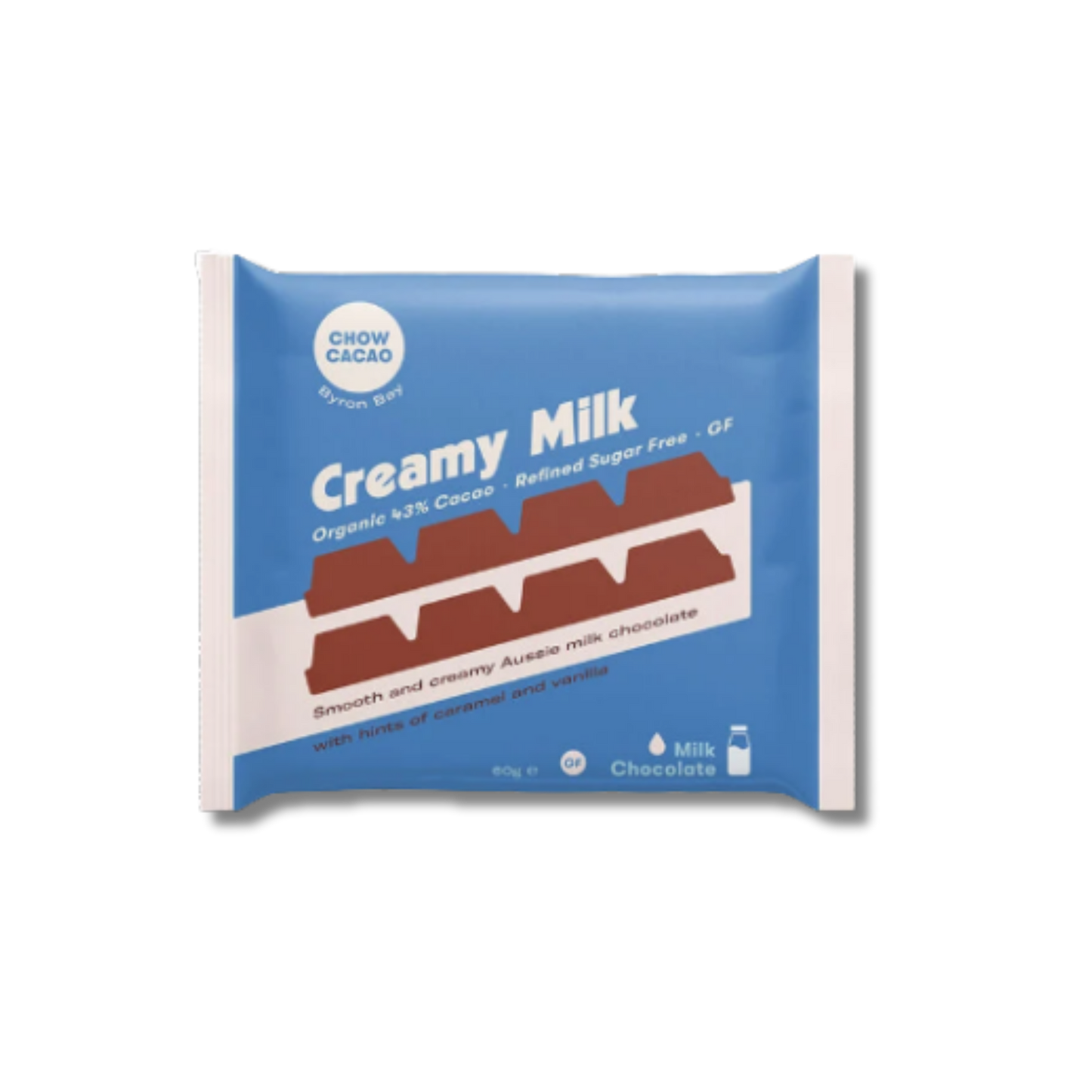 Chow Cacao Creamy Milk Bar 60g