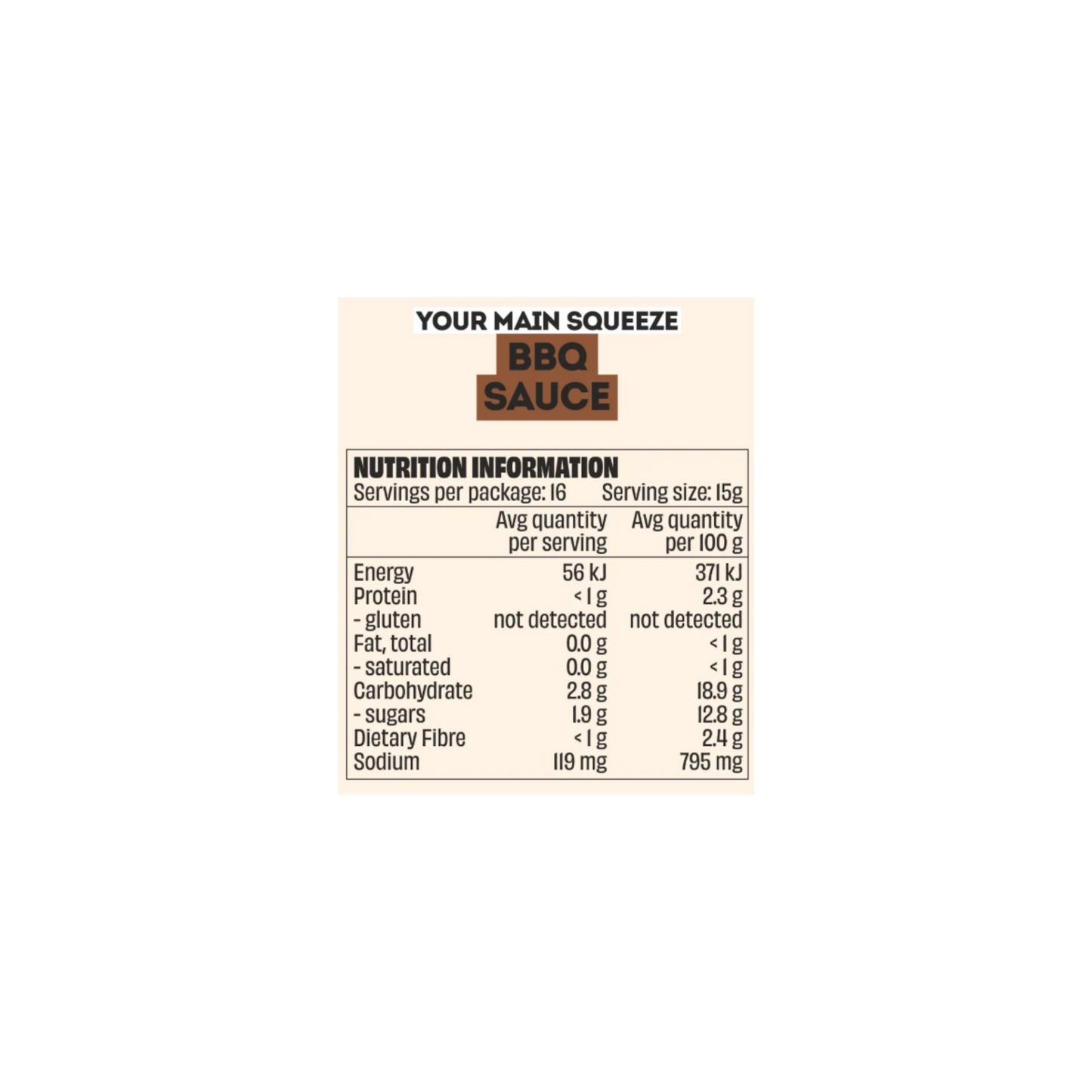 Mingle Smokey BBQ Sauce 250g