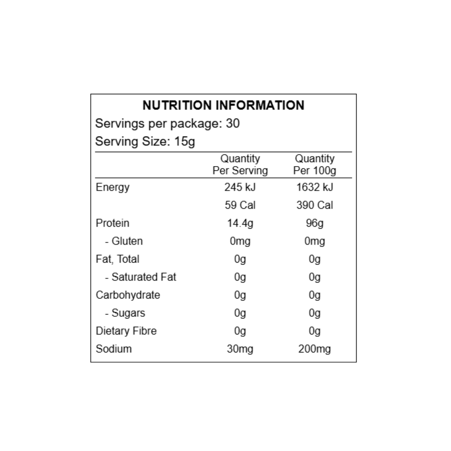 Chief Collagen Protein Powder Unflavoured 450g