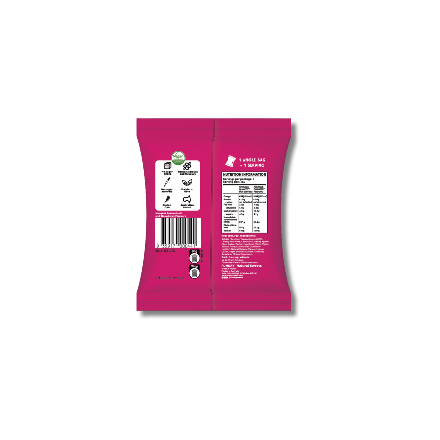 FUNDAY Fruity Chews 45g
