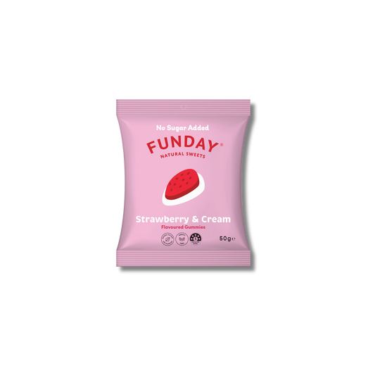 FUNDAY Strawberry & Cream Gummy 50g