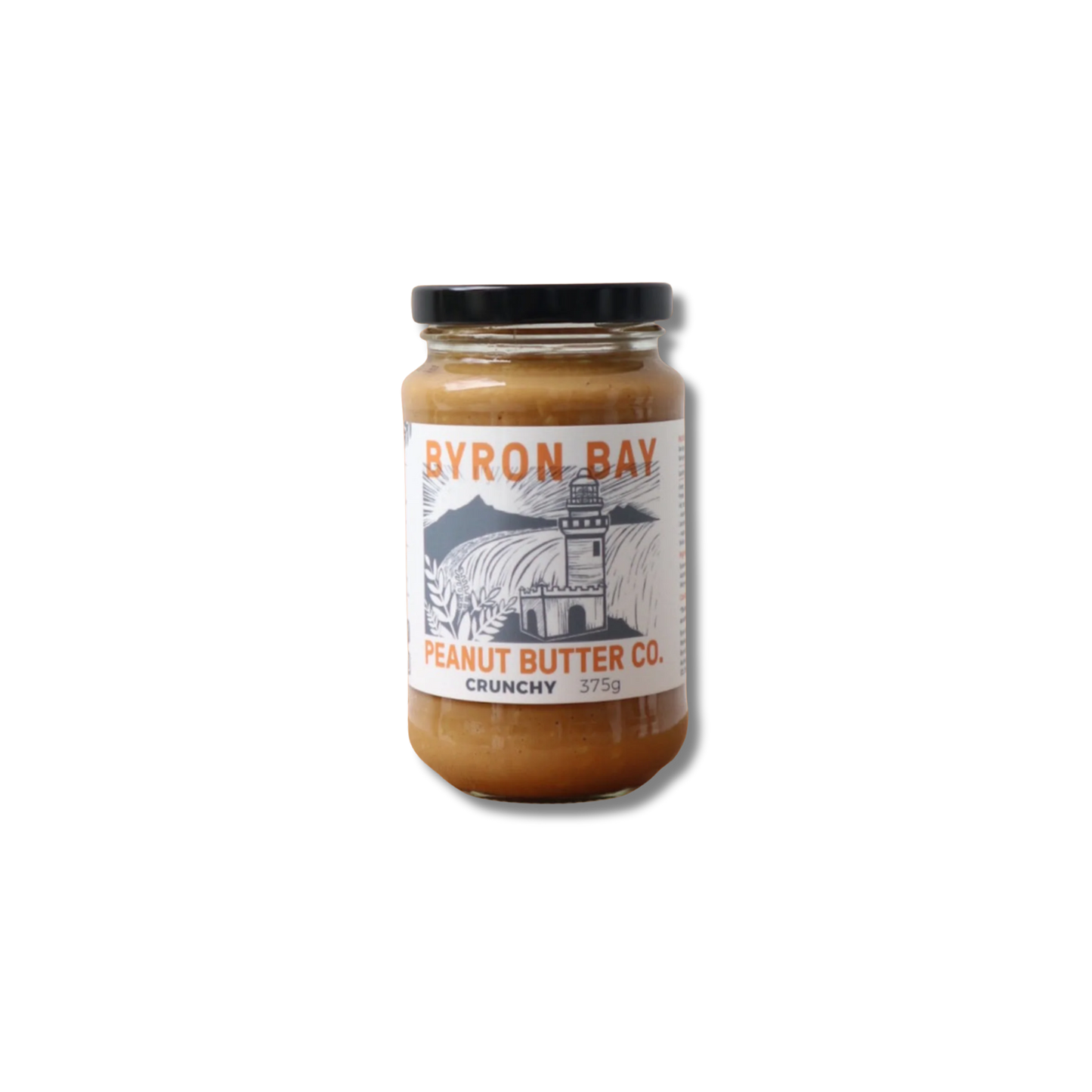 Byron Bay Crunchy Peanut Butter 375g
