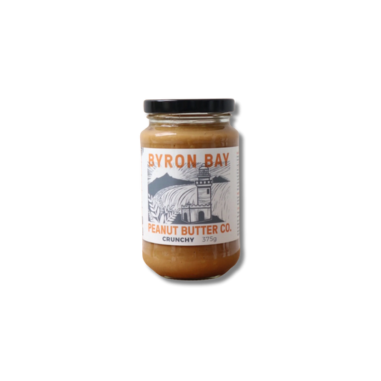 Byron Bay Crunchy Peanut Butter 375g