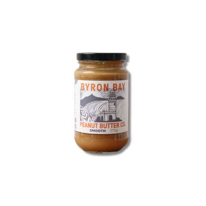Byron Bay Smooth Peanut Butter 375g