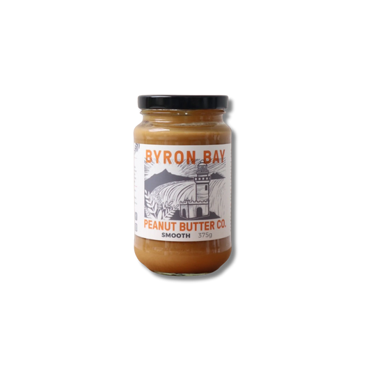 Byron Bay Smooth Peanut Butter 375g