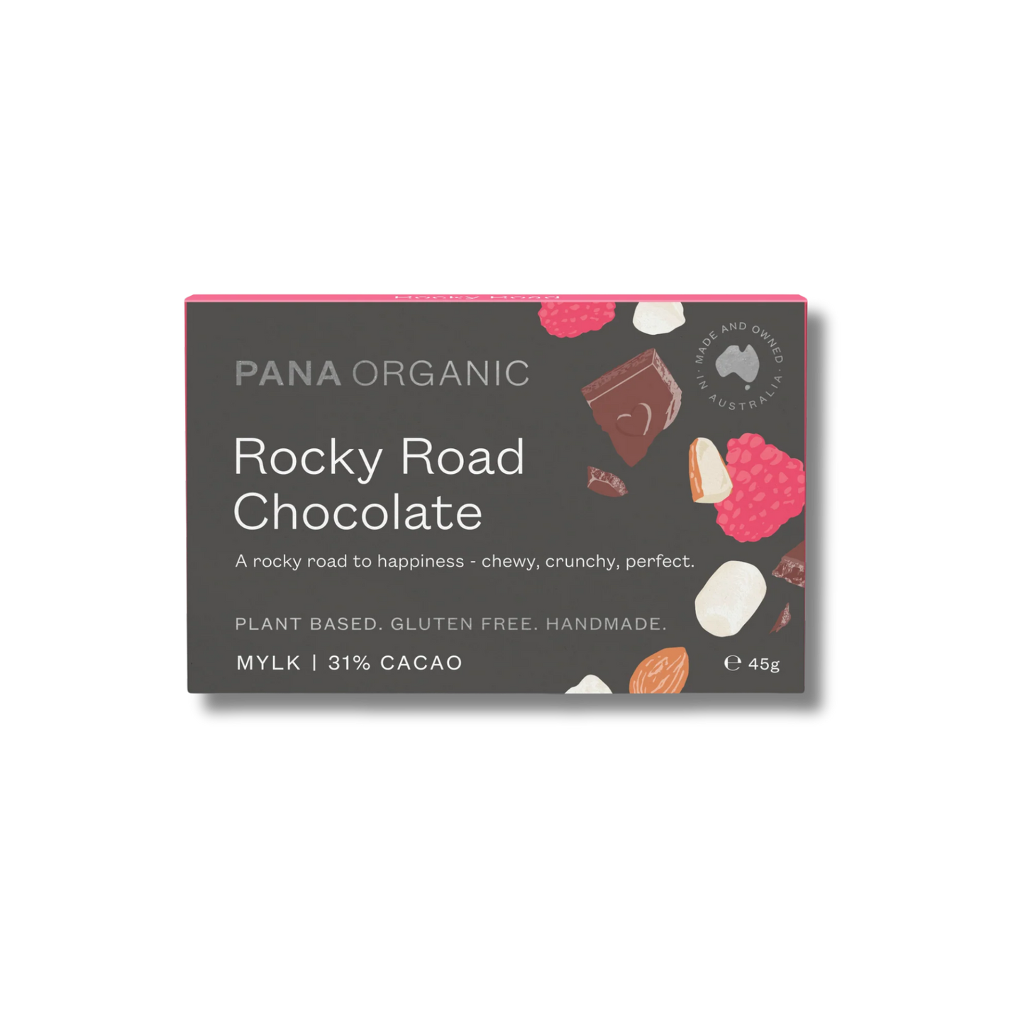 Pana Organic Chocolate Rocky Road 45g