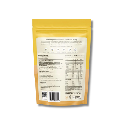 Hemp Foods Australia Organic Hemp Gold Protein Powder - 450g