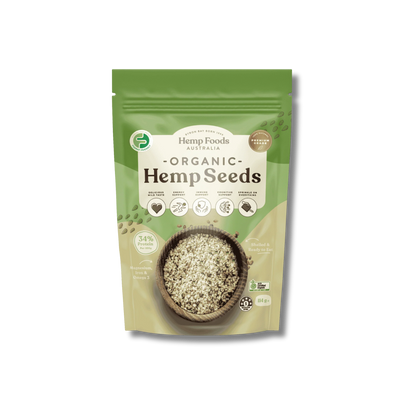 Hemp Foods Australia Organic Hulled Hemp Seeds - 114g