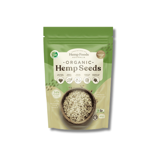 Hemp Foods Australia Organic Hulled Hemp Seeds - 114g