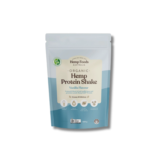 Hemp Foods Australia Vanilla Protein Shake 420g