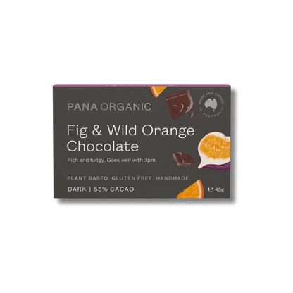 Pana Organic Chocolate Fig and Wild Orange 45g