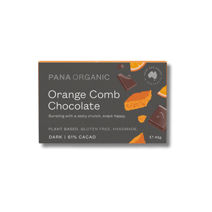 Pana Organic Chocolate Orange Comb 45g