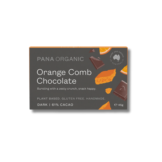 Pana Organic Chocolate Orange Comb 45g