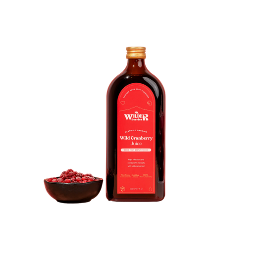 Mt Wilder Organic Wild Cranberry Juice 500mL