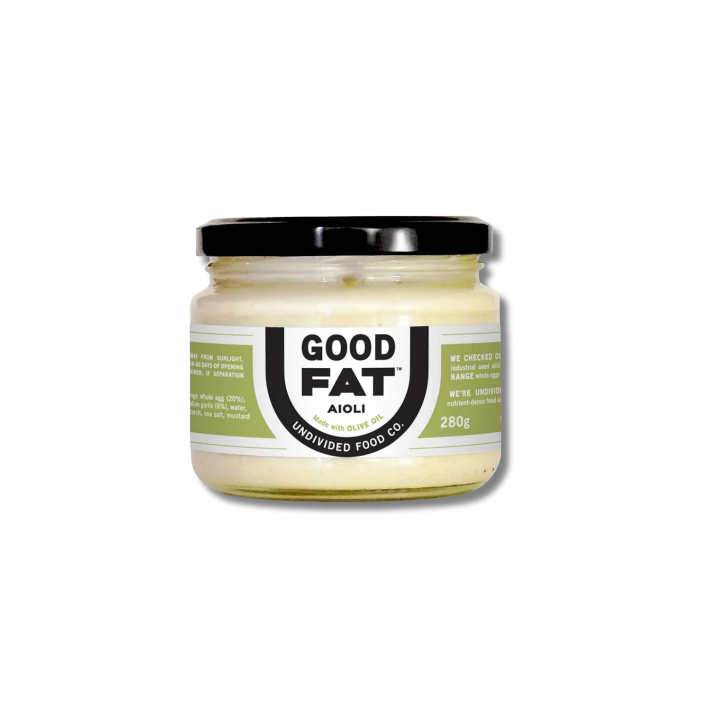 Undivided Food Co Good Fat Aioli 280g