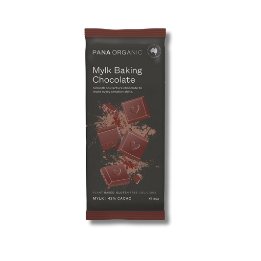 Pana Organic Mylk Baking Chocolate Range (43% Cacao) 80g