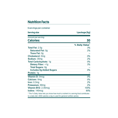 Gimme Roasted Seaweed Extra Virgin Olive Oil 5g