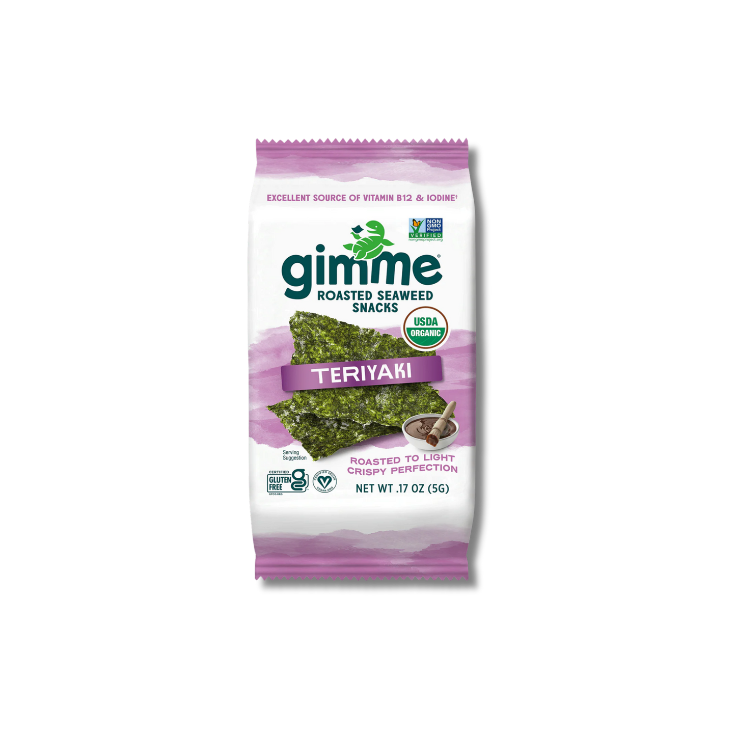 Gimme Roasted Seaweed Teriyaki 5g