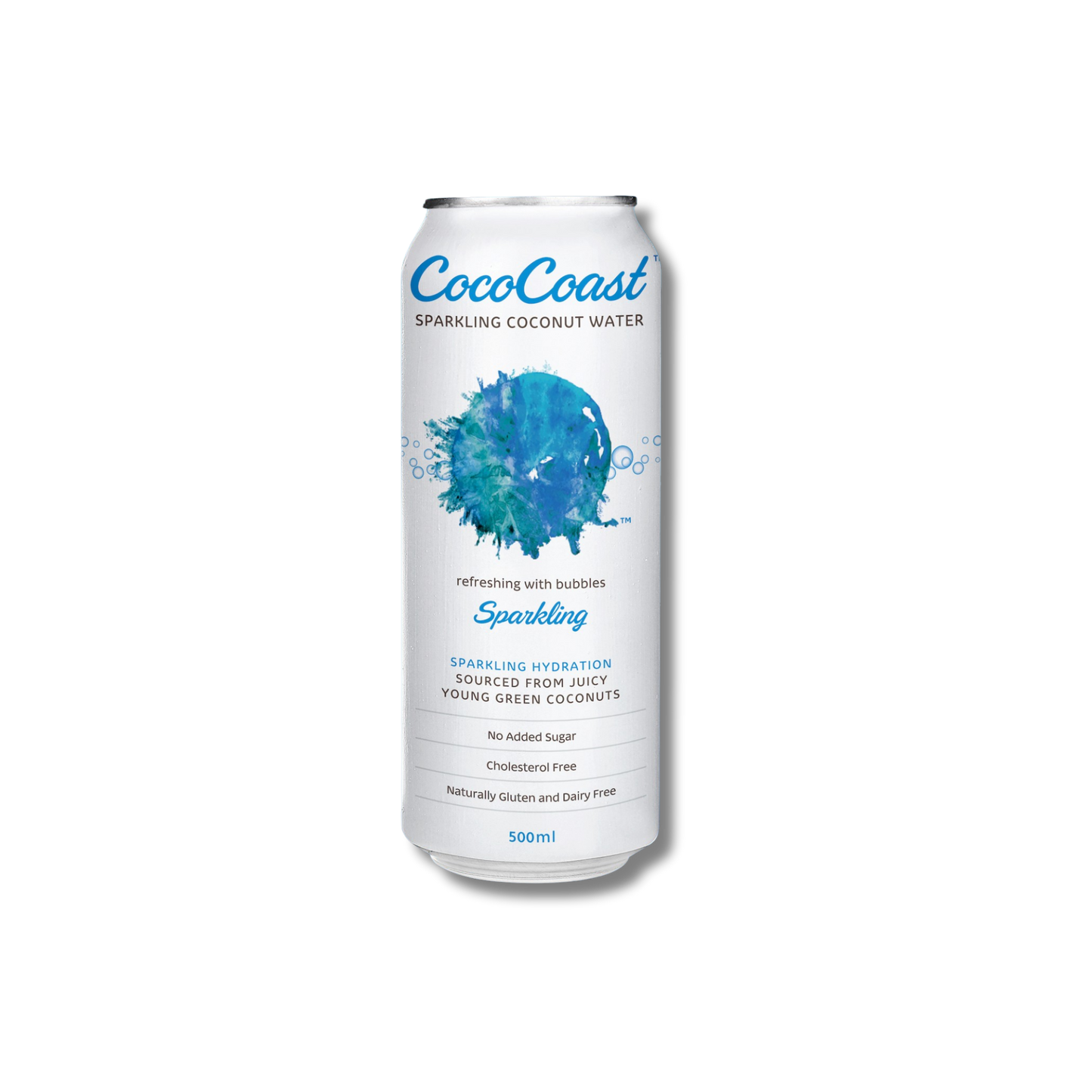Coco Coast Sparkling Coconut Water Natural 500ml