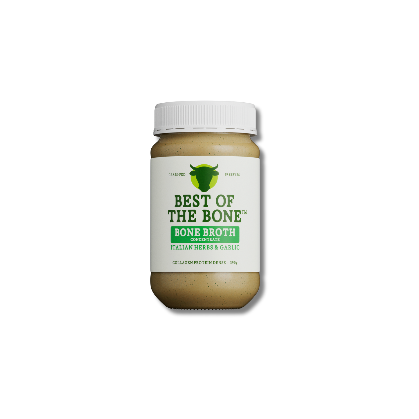 Best of the Bone Beef Broth Italian Herbs and Garlic 390g