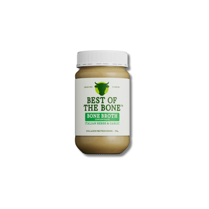 Best of the Bone Beef Broth Italian Herbs and Garlic 390g
