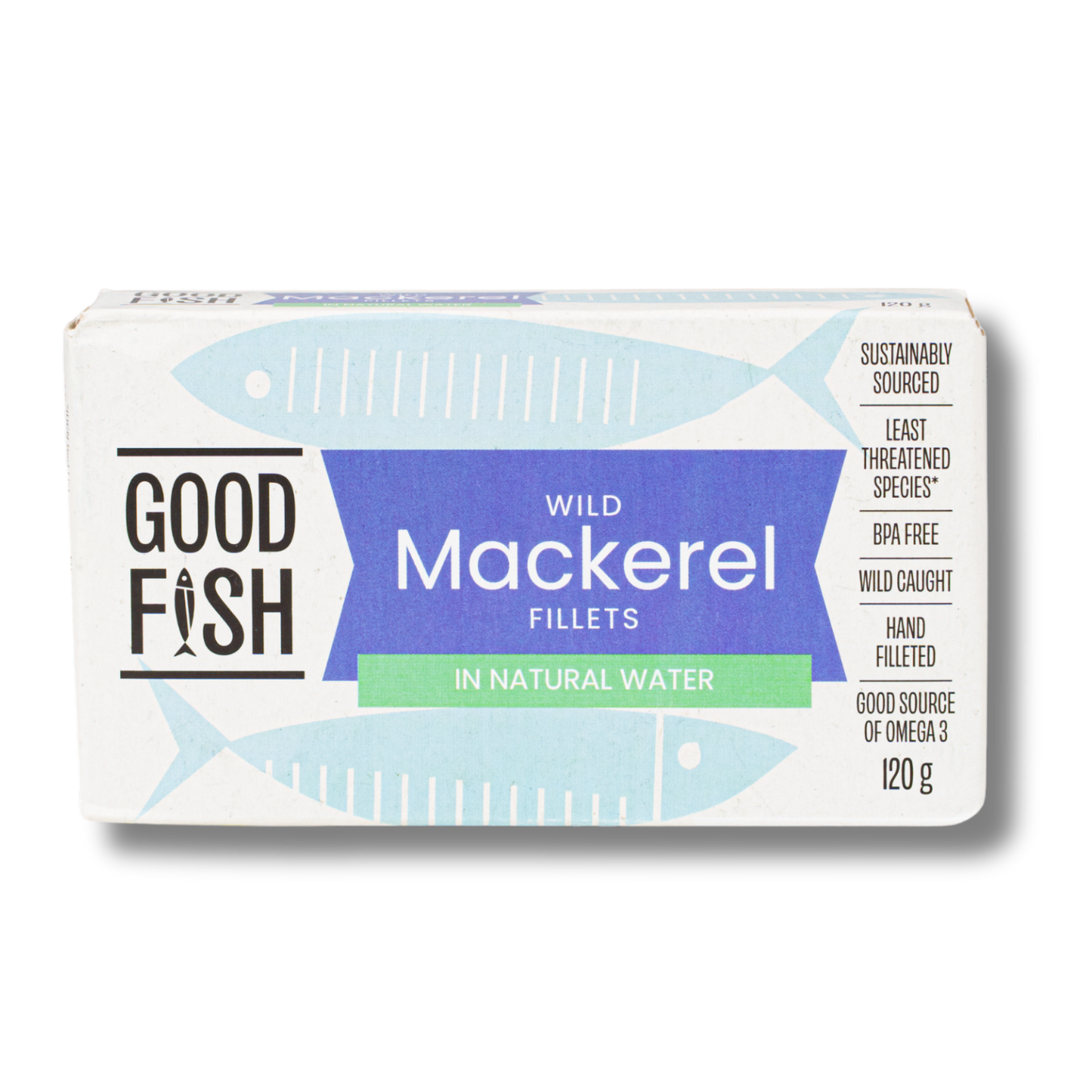 Good Fish Mackerel in Brine 120g