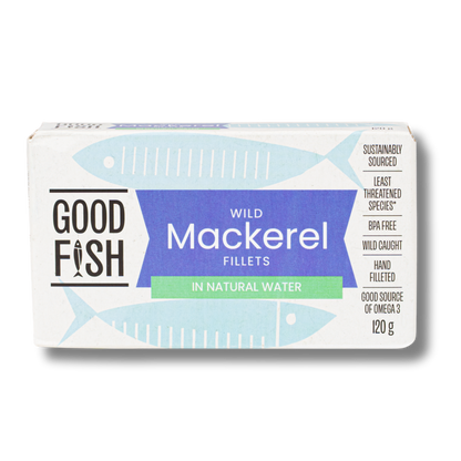 Good Fish Mackerel in Brine 120g