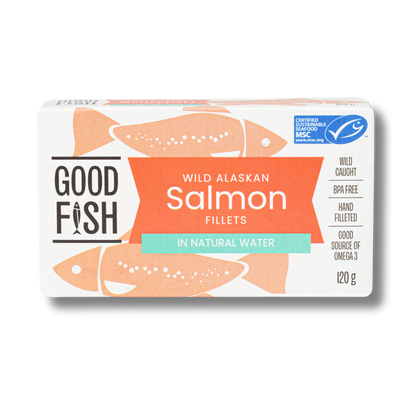 Good Fish Salmon in Brine 120g