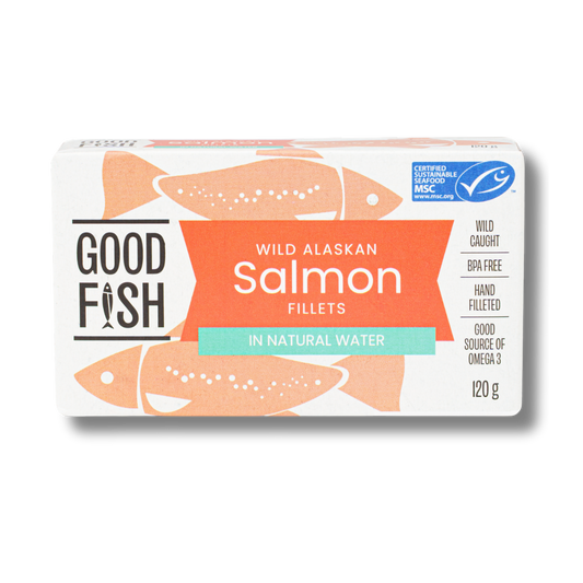 Good Fish Salmon in Brine 120g