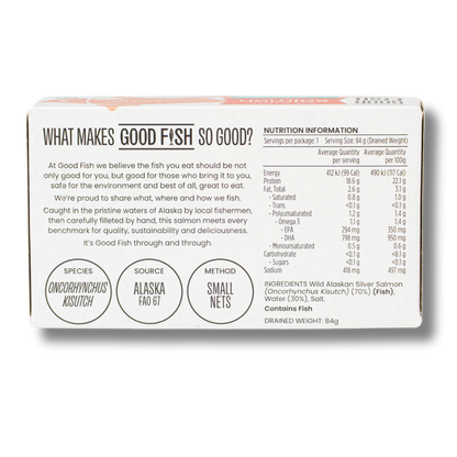Good Fish Salmon in Brine 120g