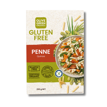 Olive Green Organics Quinoa & Rice Penne 250g