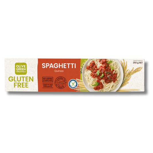 Olive Green Organics Quinoa & Rice Spaghetti 250g