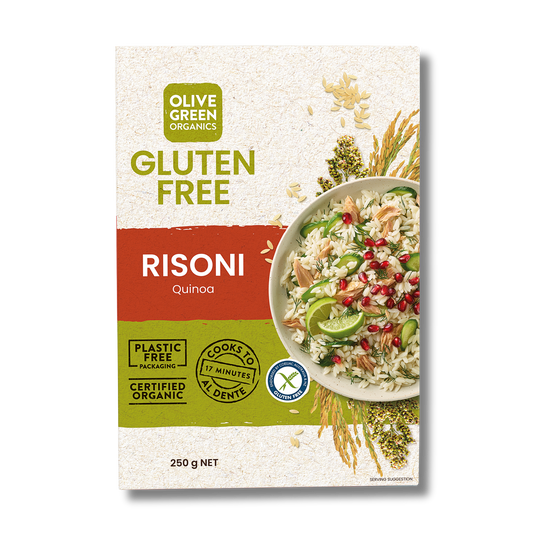 Olive Green Organics Quinoa & Rice Risoni 250g