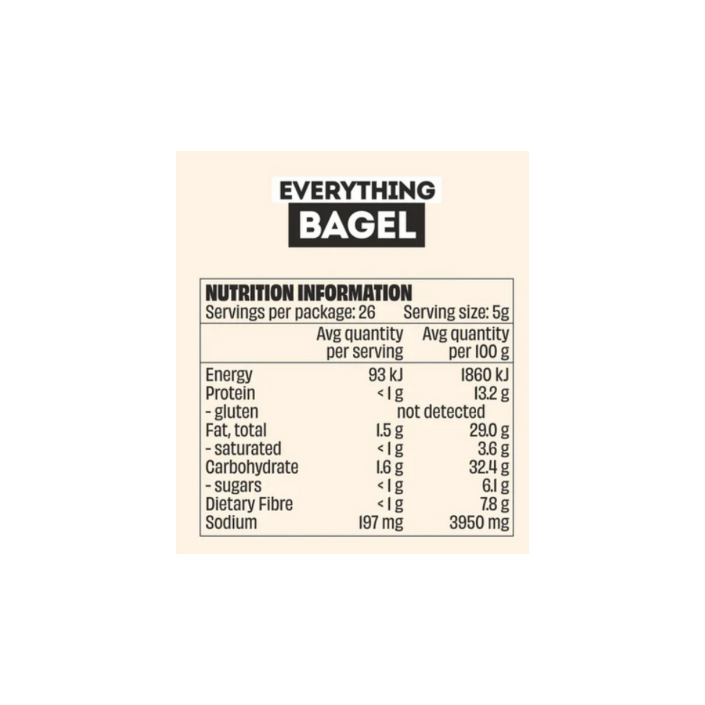 Mingle Everything Bagel Seasoning 130g