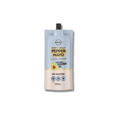 Mingle Tangy & Creamy Pepper Mayo 200g