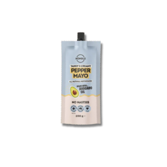 Mingle Tangy & Creamy Pepper Mayo 200g