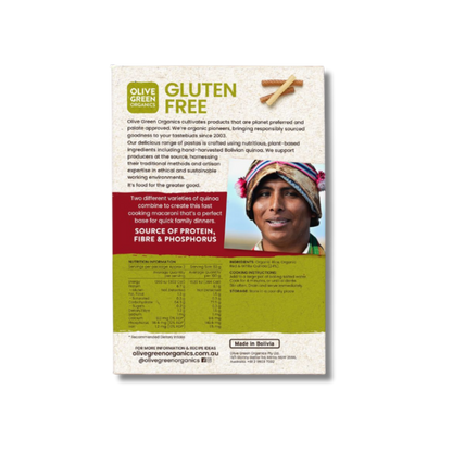 Olive Green Organics Macaroni 250g