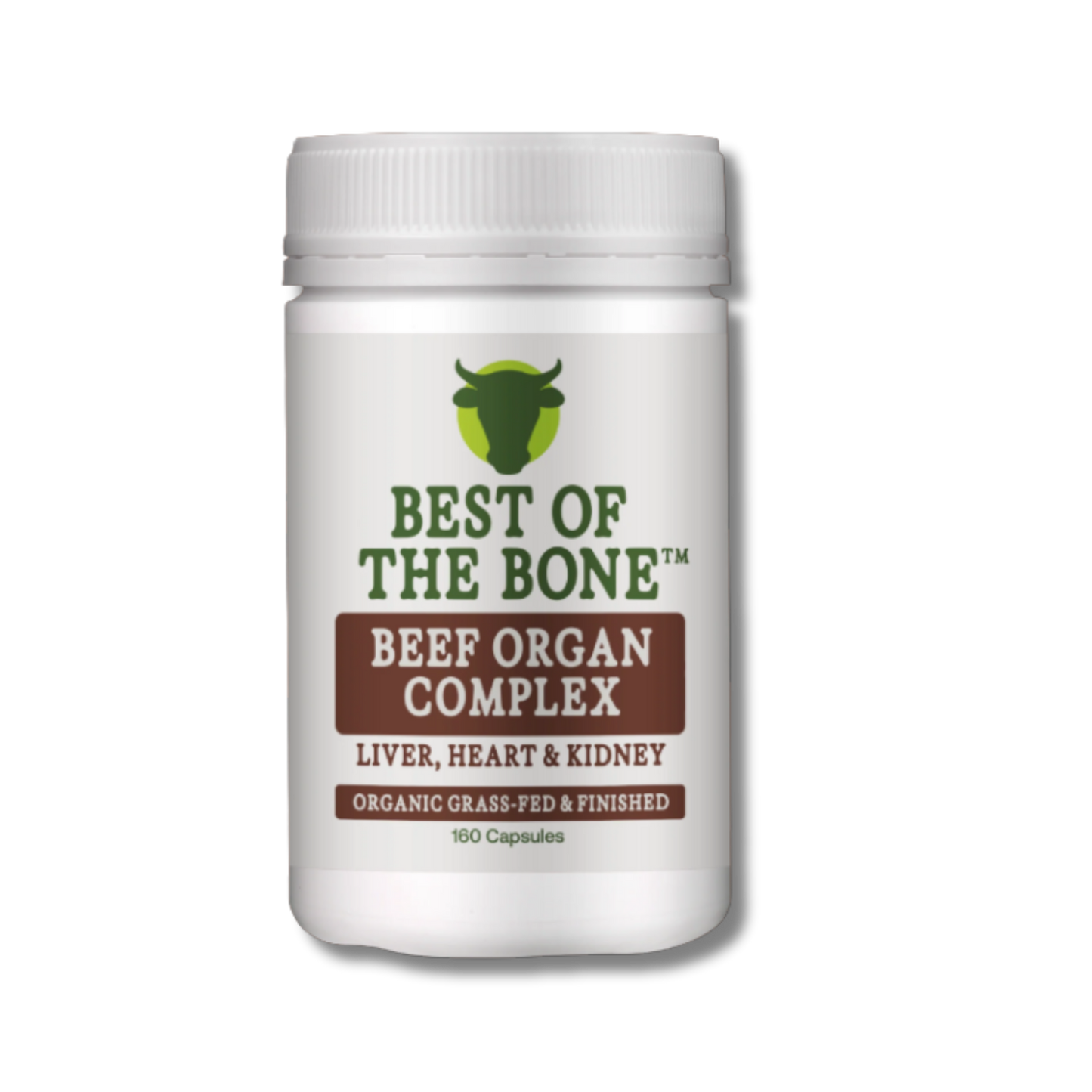Best of the Bone Organic Beef Organ Complex 160 Caps