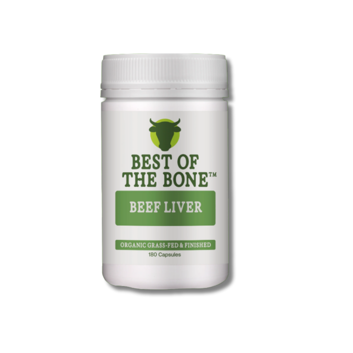 Best of the Bone Organic Beef Liver 180 Caps