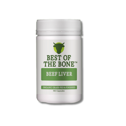 Best of the Bone Organic Beef Liver 180 Caps