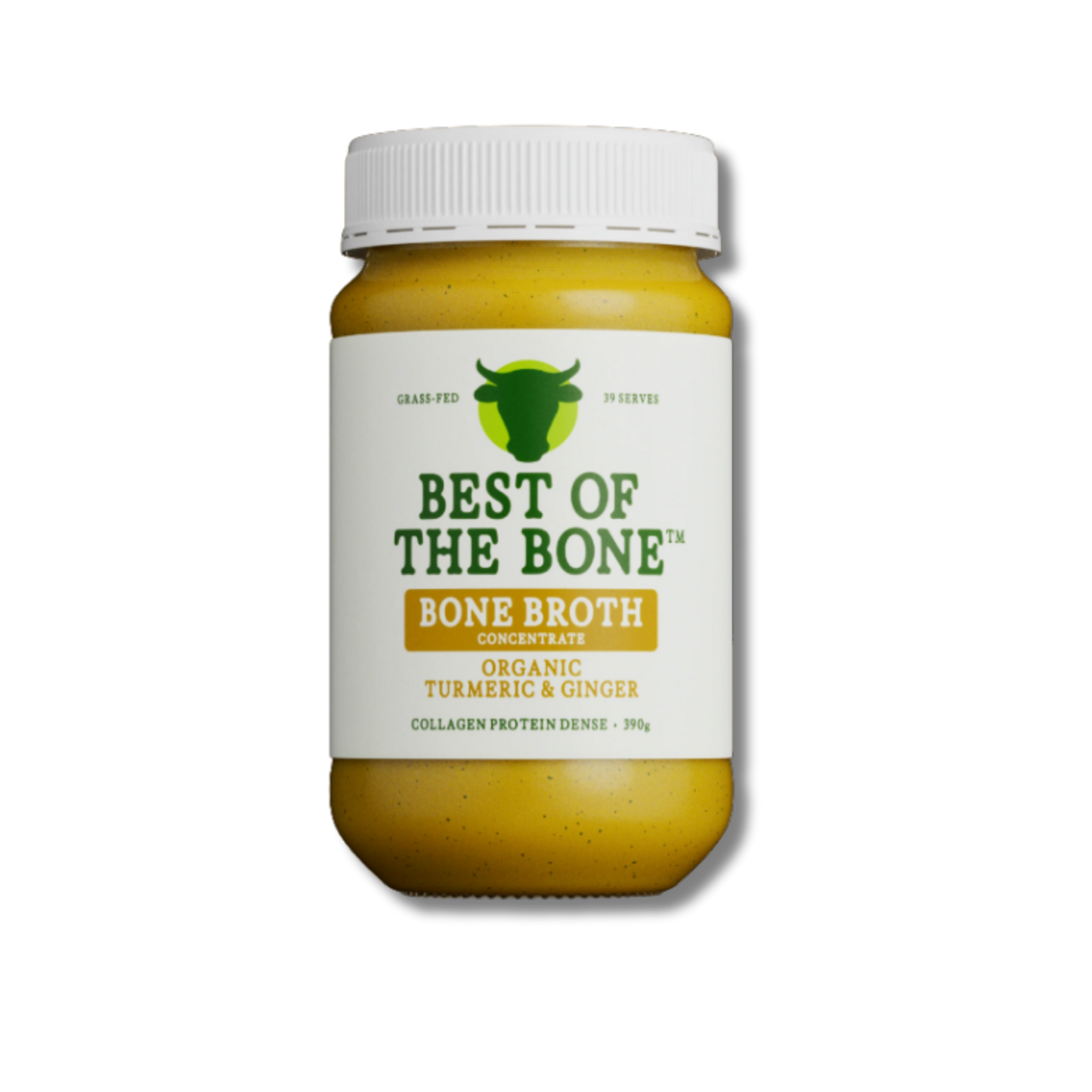 Best of the Bone Beef Broth Organic Turmeric & Ginger 390g
