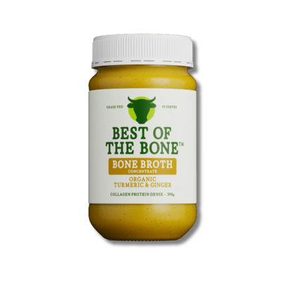 Best of the Bone Beef Broth Organic Turmeric & Ginger 390g