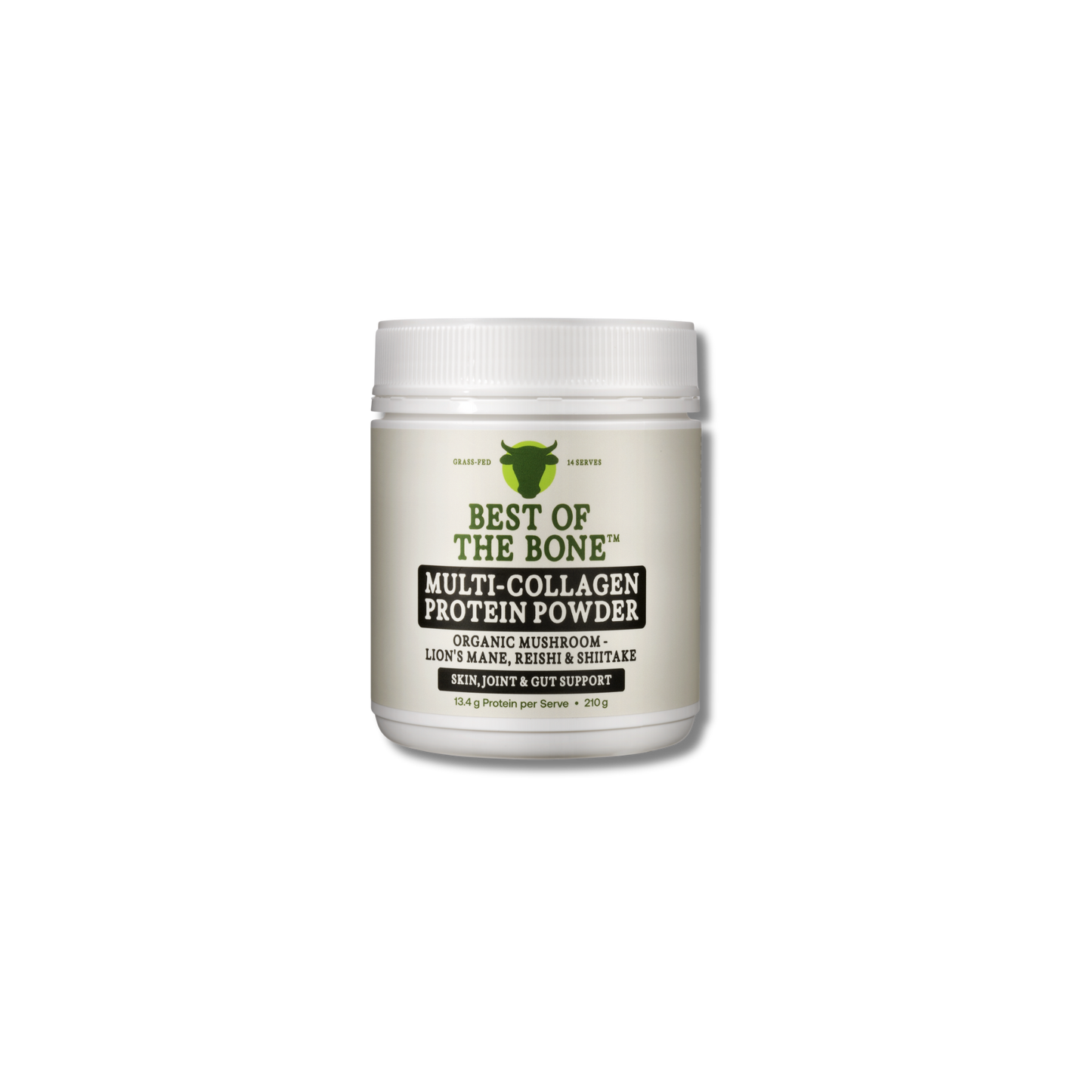 Best of the Bone Multi Collagen Protein Powder Organic Mushroom 210g