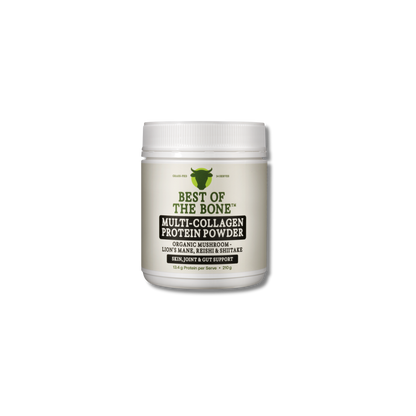 Best of the Bone Multi Collagen Protein Powder Organic Mushroom 210g
