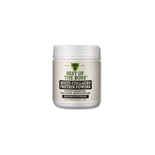 Best of the Bone Multi Collagen Protein Powder Organic Mushroom 210g
