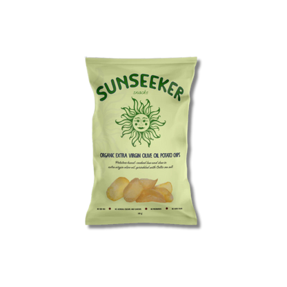 Sunseekers Organic Extra Virgin Olive Oil Potato Chips 140g