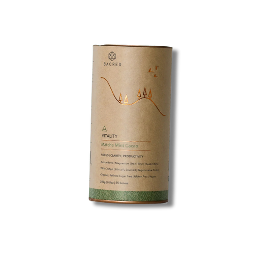Sacred Taste Vitality: Matcha Mint Cacao 250g