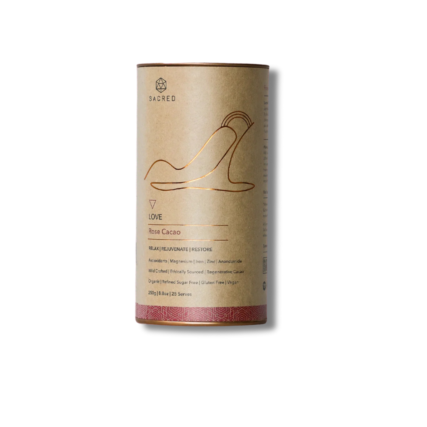 Sacred Taste Love: Rose Cacao 250g