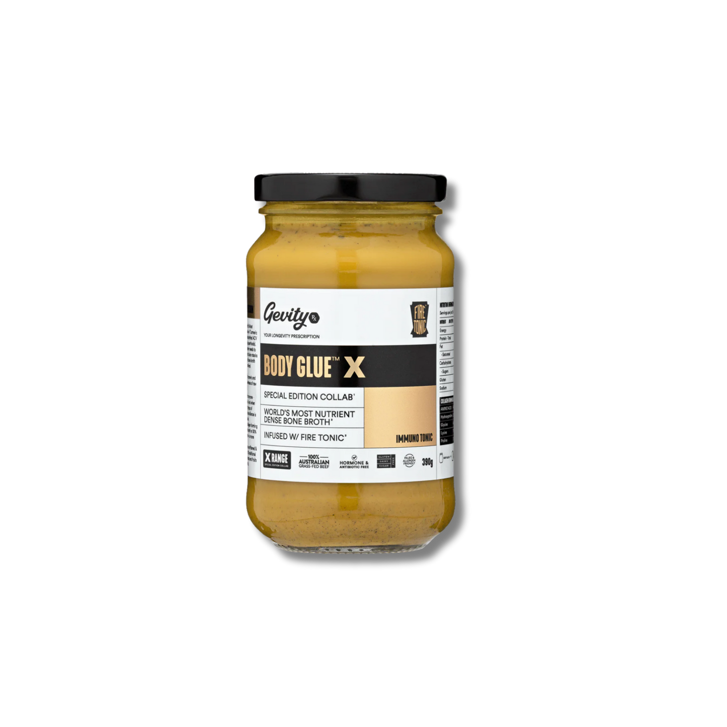GEVITY RX Bone Broth Body Glue Immunotonic 390g